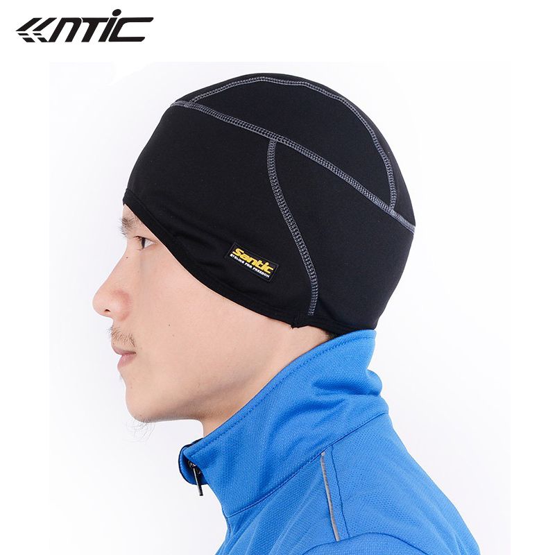 Breathable Cycling Skull Cap and Windproof Helmet Liner Bicycle Fleece Hat