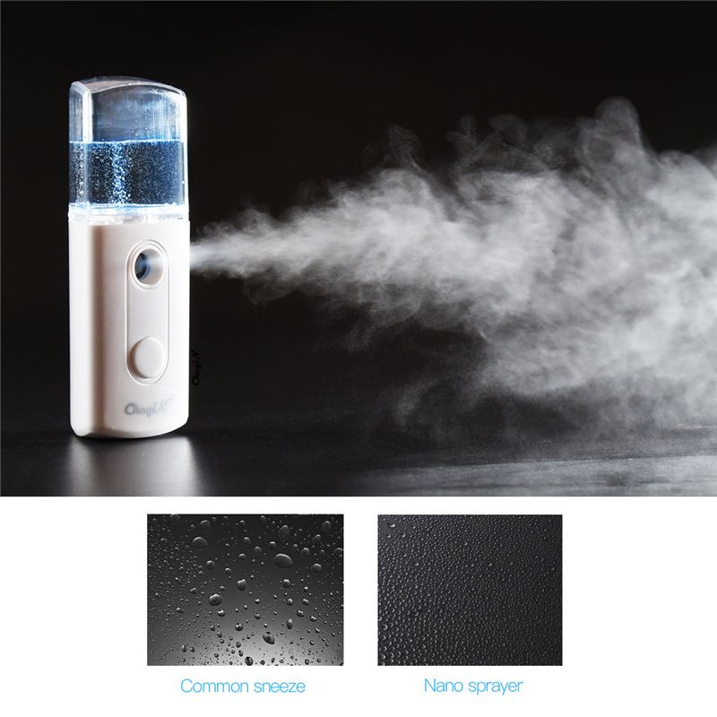 Compre USB Portátil 20mL Nano Névoa Pulverizador Facial Pele Nebulizador  Steamer Hidratante Rosto Spray Dispositivo Umidificador Beleza De Ykwky99,  $78,17 | Pt.Dhgate.Com