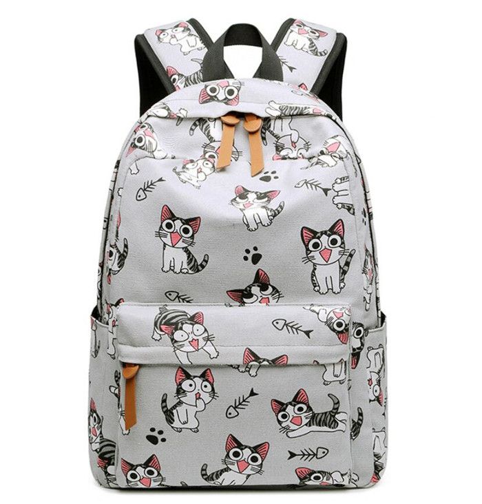 cat print backpack