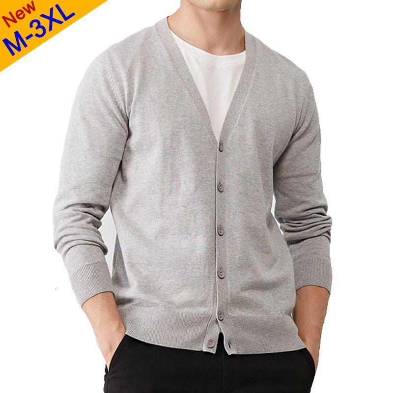thin mens cardigan