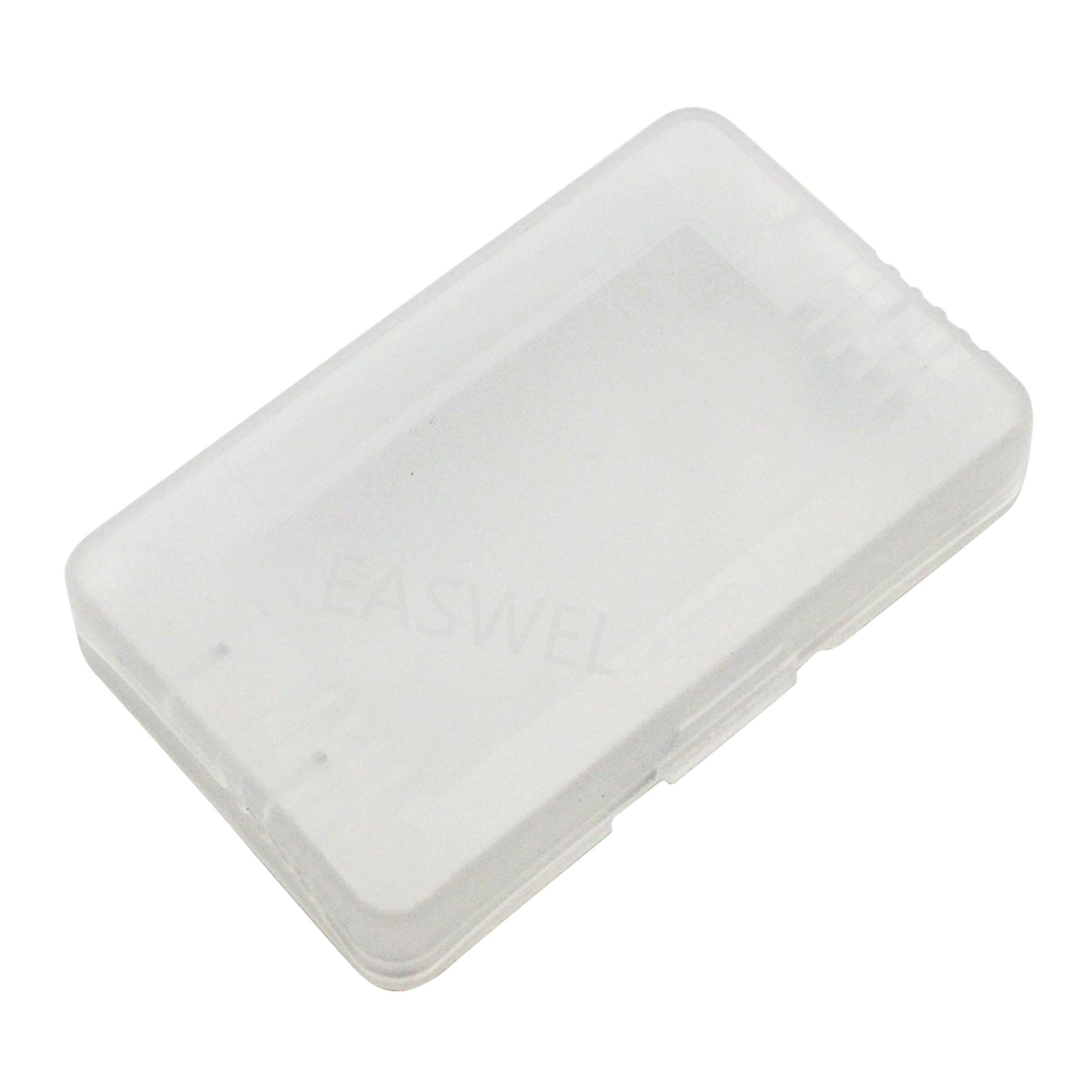 Estuche rígido de plástico transparente para Nintendo Game Boy Advance GBA GBM Cartucho de tarjeta