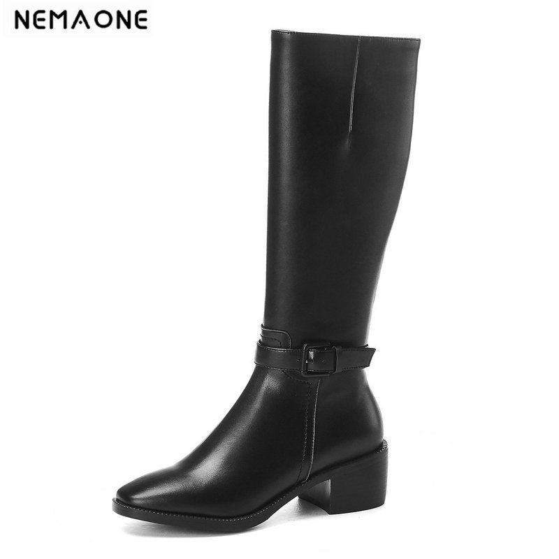 womens knee high leather boots uk