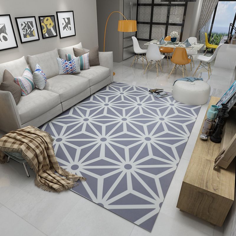 Modern Printed Area Rug Luxury Carpet Rugs Anti Slip Carpet And