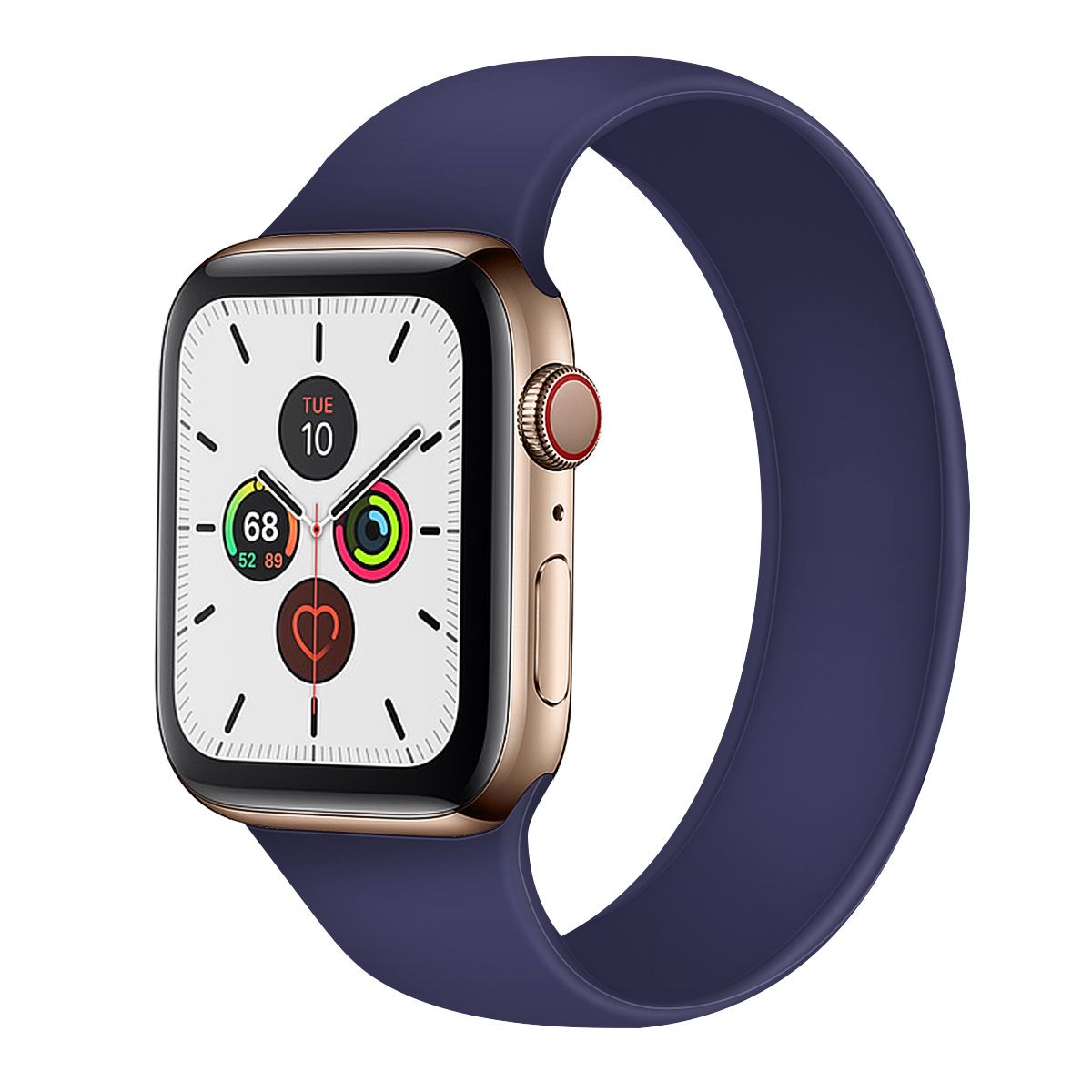 Compra Cinta De Silicona Para Apple Reloj 38mm 42mm Deporte Pulsera De Goma  De La Correa De Reloj Para IWATCH 44mm 40mm Para Apple Seguir 5 4 3 2  Barato | Entrega