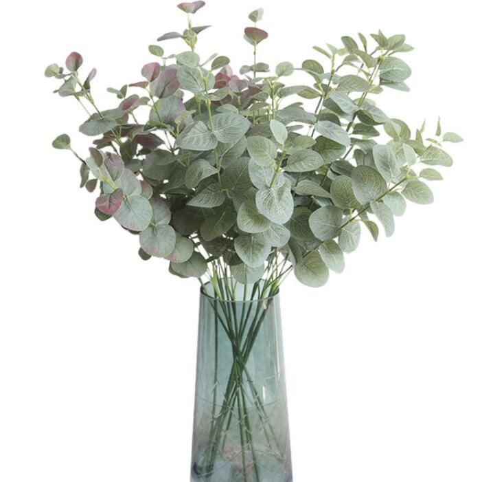 37cm Artificial Eucalyptus Fake Money Leaves Green Plant Leaf Flowers Home Decor 37cm Artificial Eucalyptus Fake Money Leaves Green Plant Leaf Flowers Home Decor