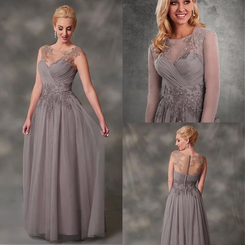 To construct for me Volcanic Graceful chiffon silver mother of bride dresses illusion bodice lace full length beach wedding guest groom To construct for me Volcanic Graceful chiffon silver mother of bride dresses illusion bodice lace full length beach wedding guest groom