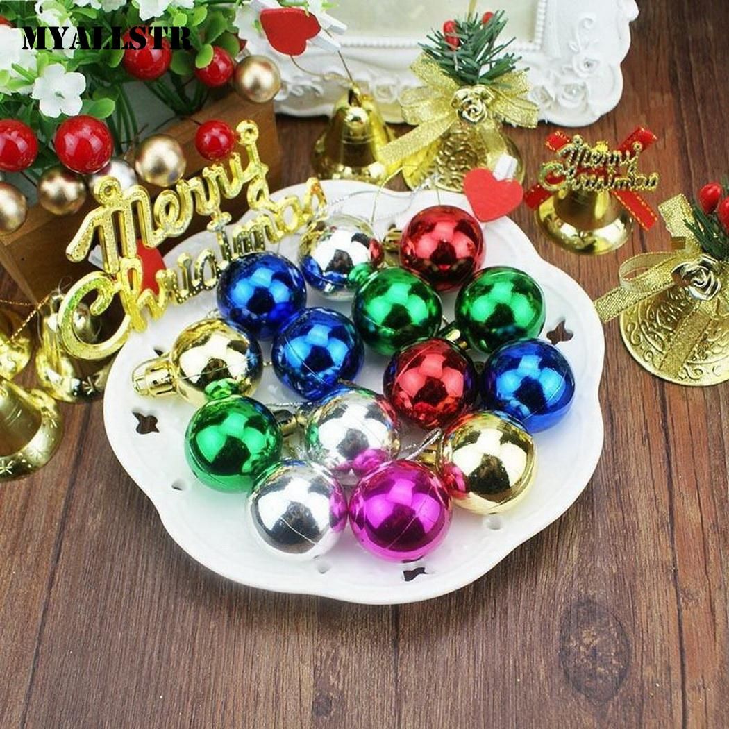 solid christmas ornaments