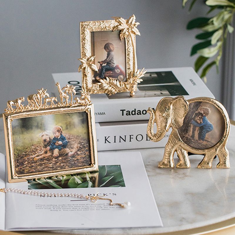 2020 Zoo Series Picture Frame Giraffe Elephant African Leopard Photo