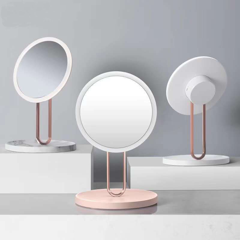 Funtouch Smart Lighted Vanity Makeup Mirror With Natural Daylight Funtouch Smart Lighted Vanity Makeup Mirror With Natural Daylight Led Lights Usb Rechargeable Ballet Design Adjule