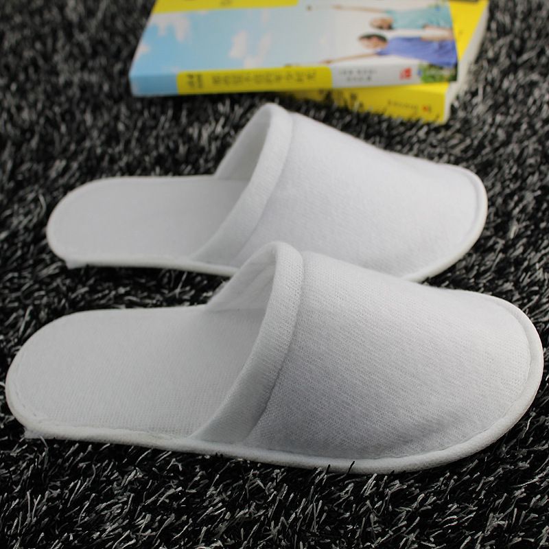 R SODIAL 10 Pares Zapatillas desechables para Spa viaje hotel Zapatillas de invitado de casa
