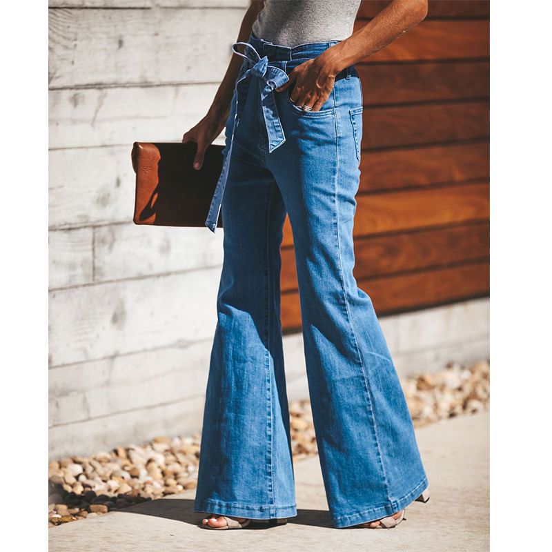 flared mom jeans