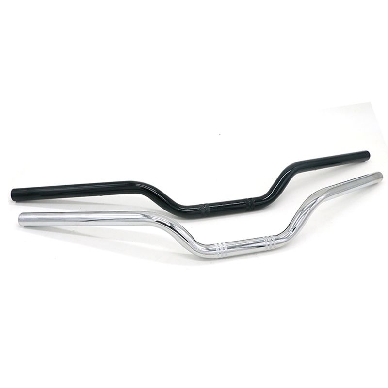 Guidon de moto 25 mm 1 Moto Retro Bend Guidon M/étal 28 Longueur universelle