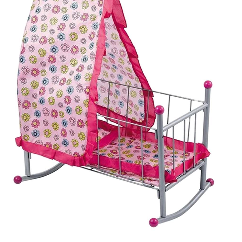 plastic doll cradle