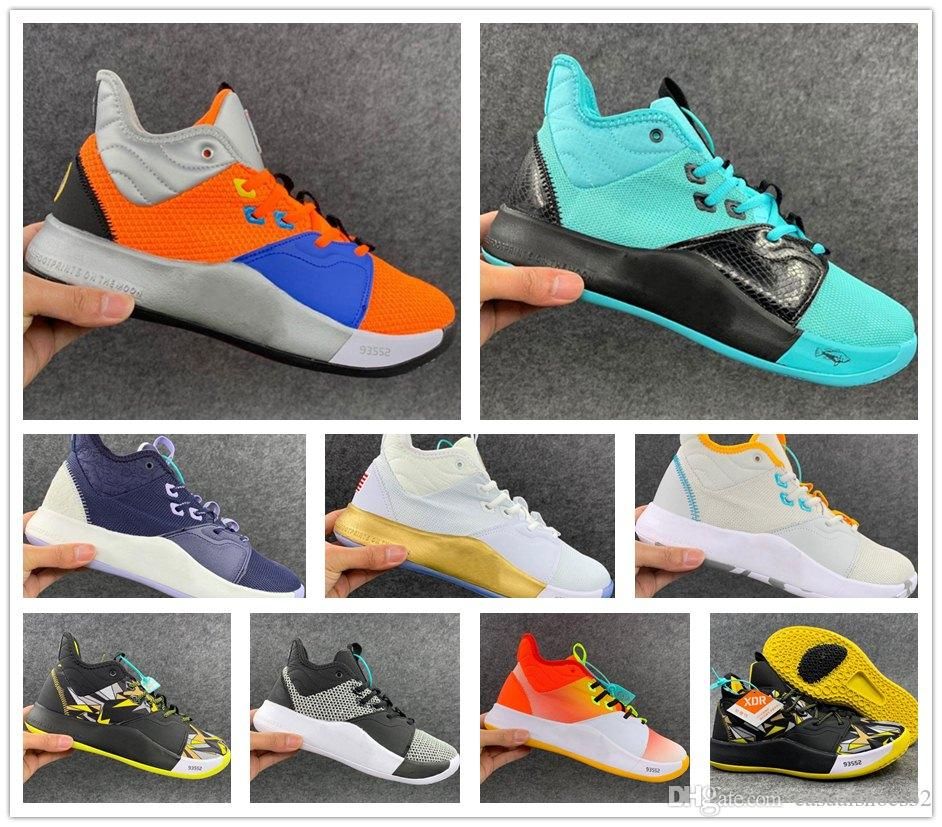 Compra Nueva Paul George PG 3 Zapatos De Baloncesto P.GEORGE 3S PALMDALE III  Tamaño Barato PG3 Estrellada Azul Naranja Negro Rojo Deportivo Zapatillas  De Deporte 40 46 Barato | Entrega Rápida Y