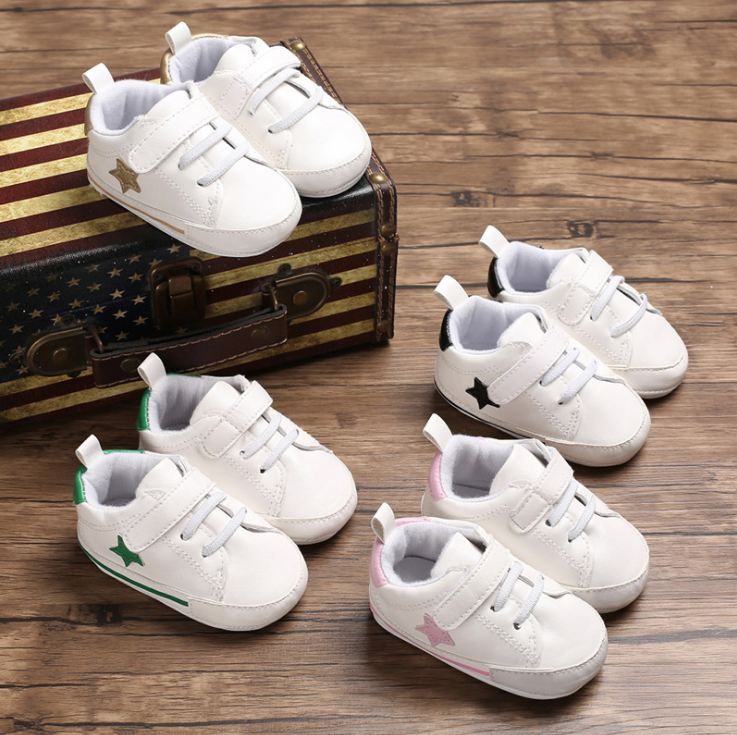 2020 Designer Newborn Infant Crib Shoes Soft Newborn Baby First