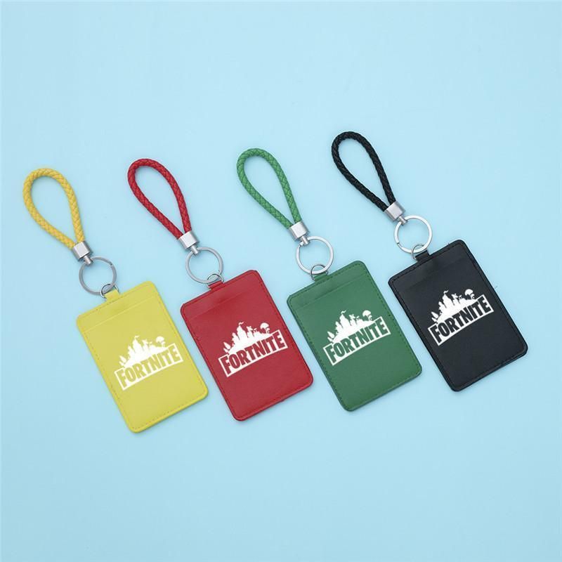 Fortnite Card Slot Holder Battle Royale Card Bag Purse With Lanyard Neck Strap Child Coin Purses Student Id Card Slot Holder Mma1050 From Raleighte 23 Dhgate Com