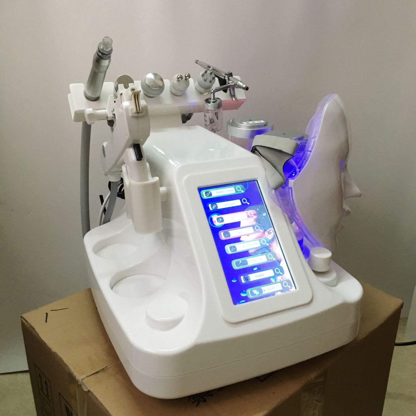New 8 In1 Aqua Peel Water Hydrafacial Dermabrasion Skin Deep Cleansing