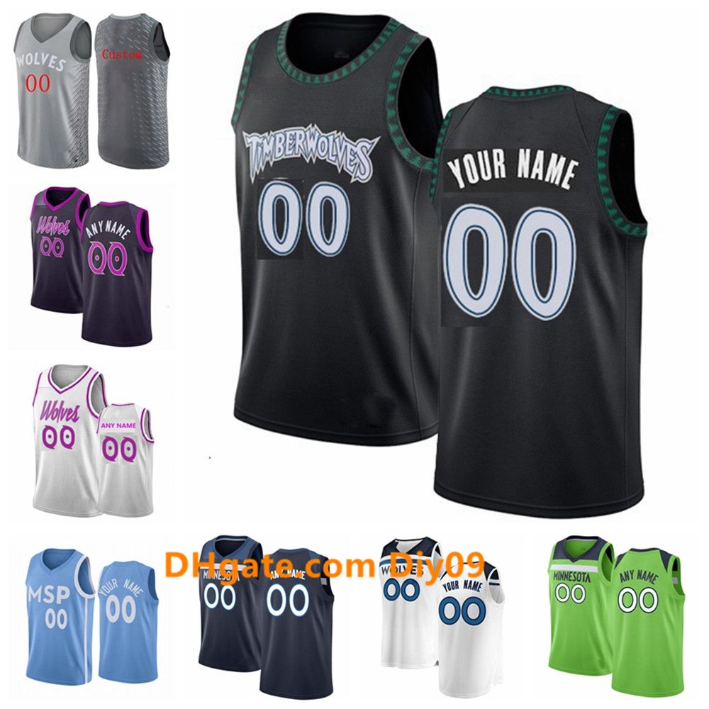 custom timberwolves jersey