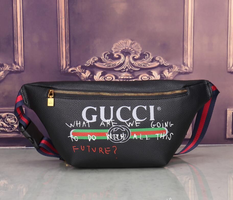 gucci fanny pack graffiti