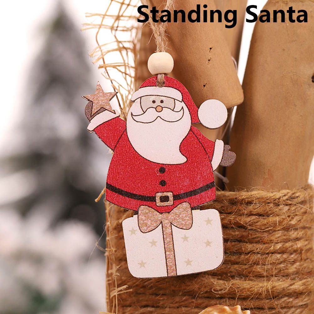 Santa stehend