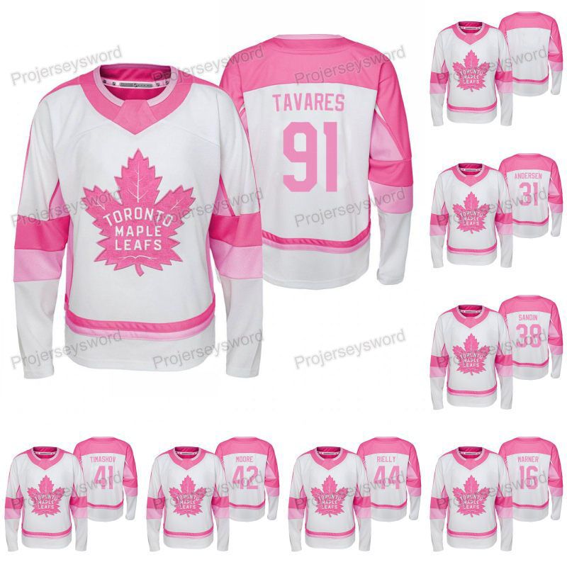 pink toronto maple leafs jersey