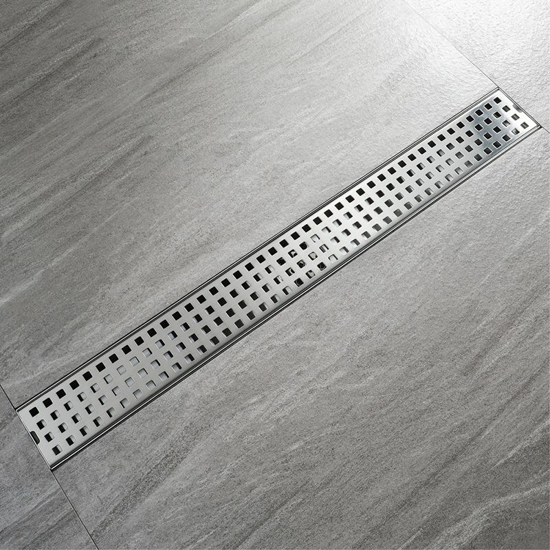 long shower floor drain