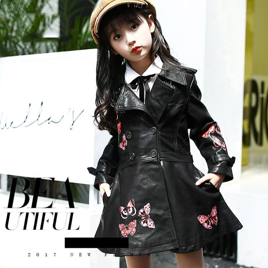 girls leather jacket price