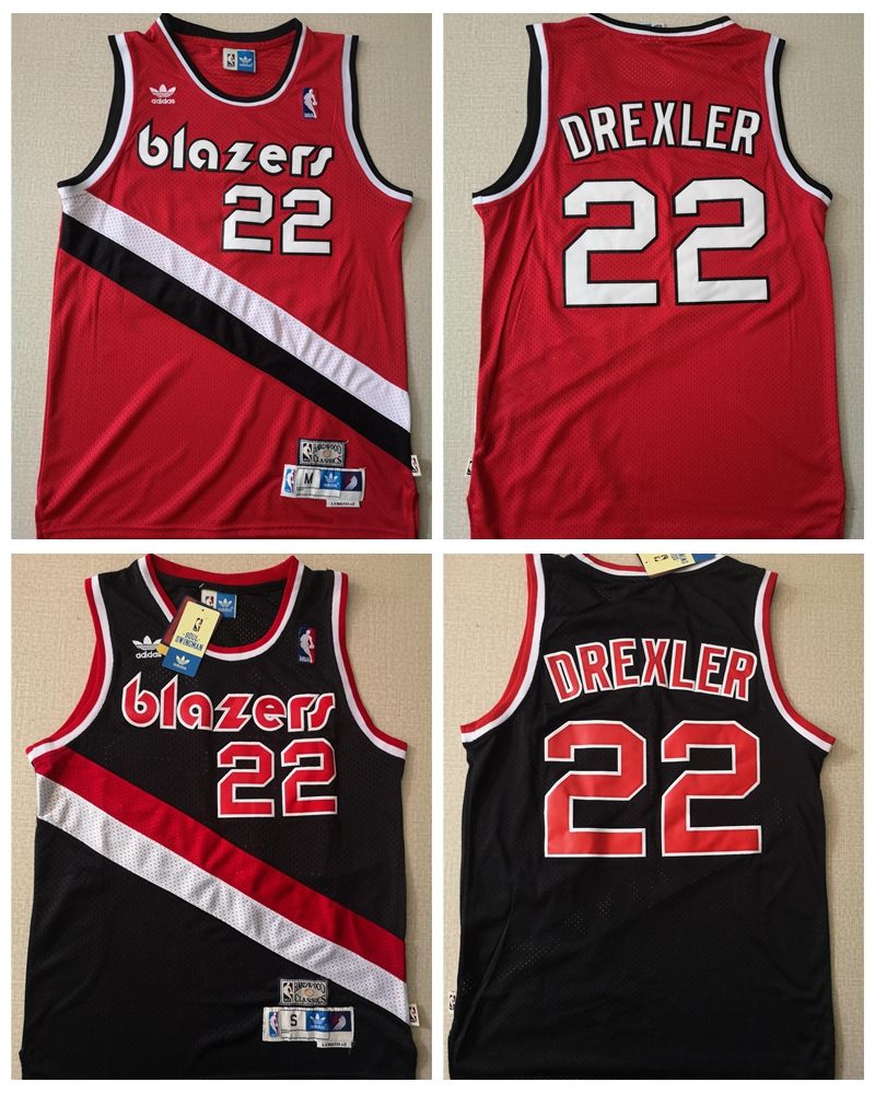 portland trail blazers clyde drexler jersey