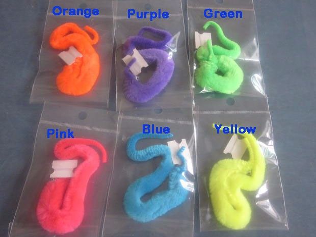magic twisty fuzzy worm