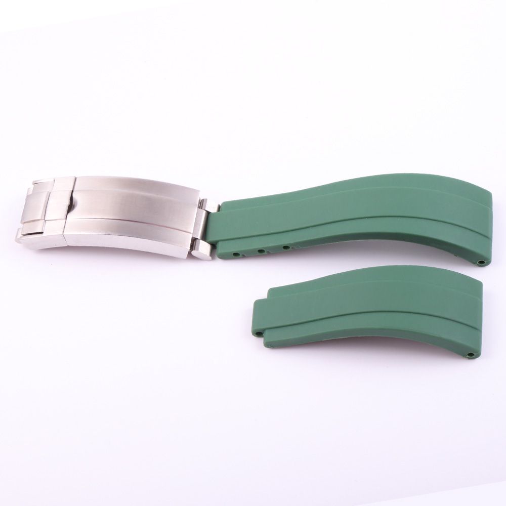 green silver clasp