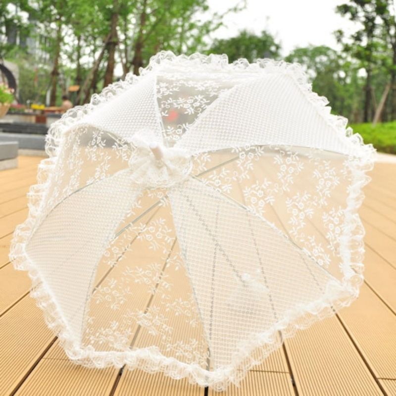 cheap ivory umbrellas
