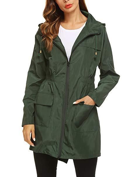 trench coat rain jacket