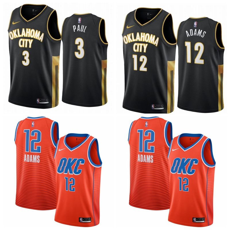 oklahoma city thunder basketball jersey