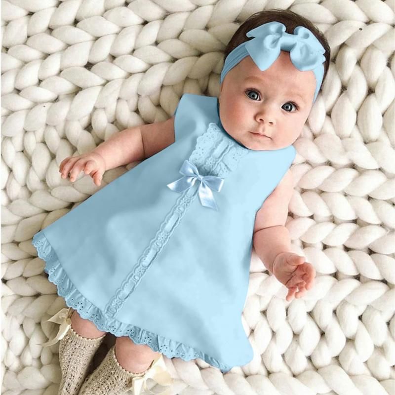 Comienzo Ventilación Geometría Vestidos De Niña 1 Año Bebé Niña Cumpleaños Vestido Para Fiesta Con Diadema Una  Ropa De Bautizo De 11,29 € | DHgate