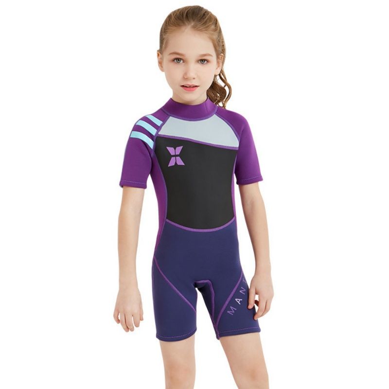 girls shorty swimsuit