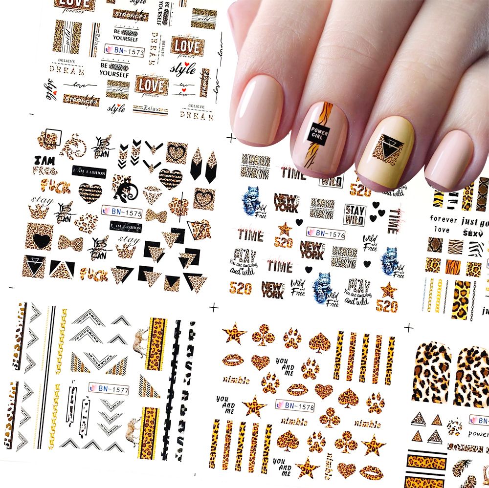 nail tattoos stickers