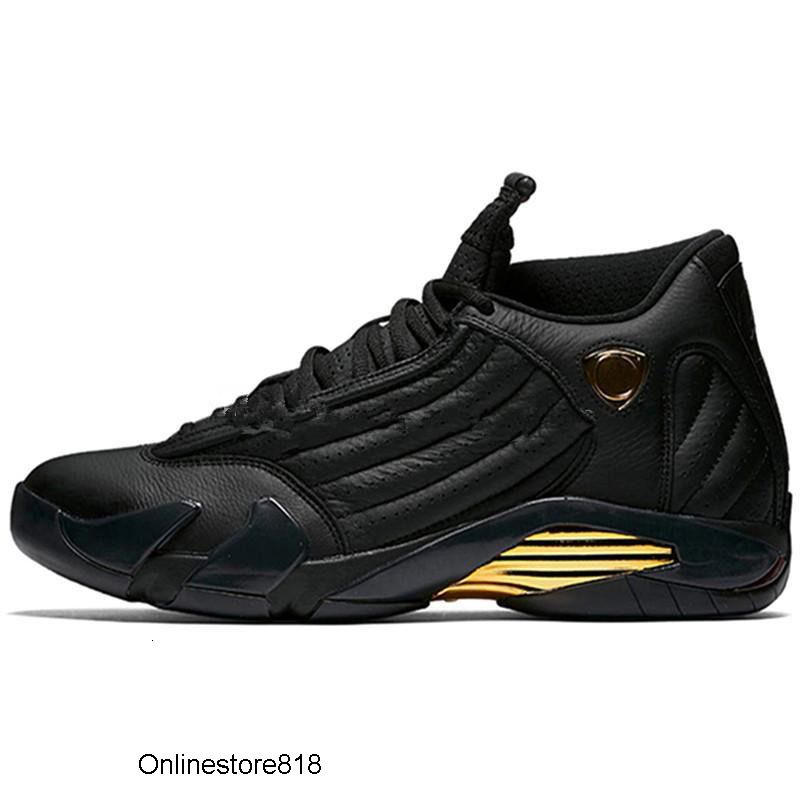 black and gold 14s