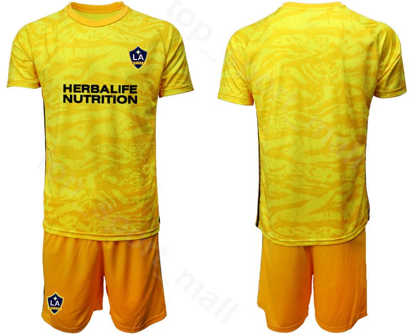 la galaxy yellow jersey