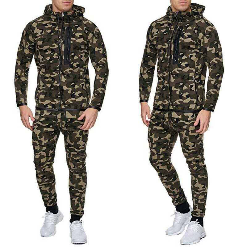 camo tracksuit men