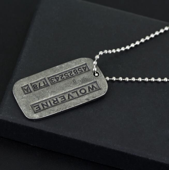 wolverine tag necklace