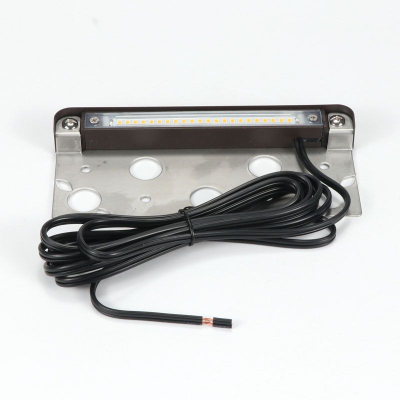 2019 Outdoor Landscape Lighting 12v Led Hardscape Deck Step Retaining Wall Lights With Mounting Plates Garden Patio Paver Light Bar From