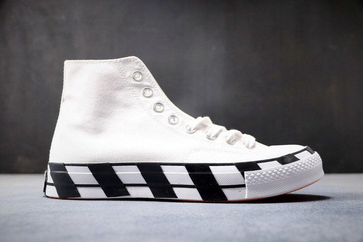 Intensivo Unir Acrobacia OFF White Converse 2020 nuevo blanco Negro Chuck Taylor los zapatos  corrientes de la lona Hombres