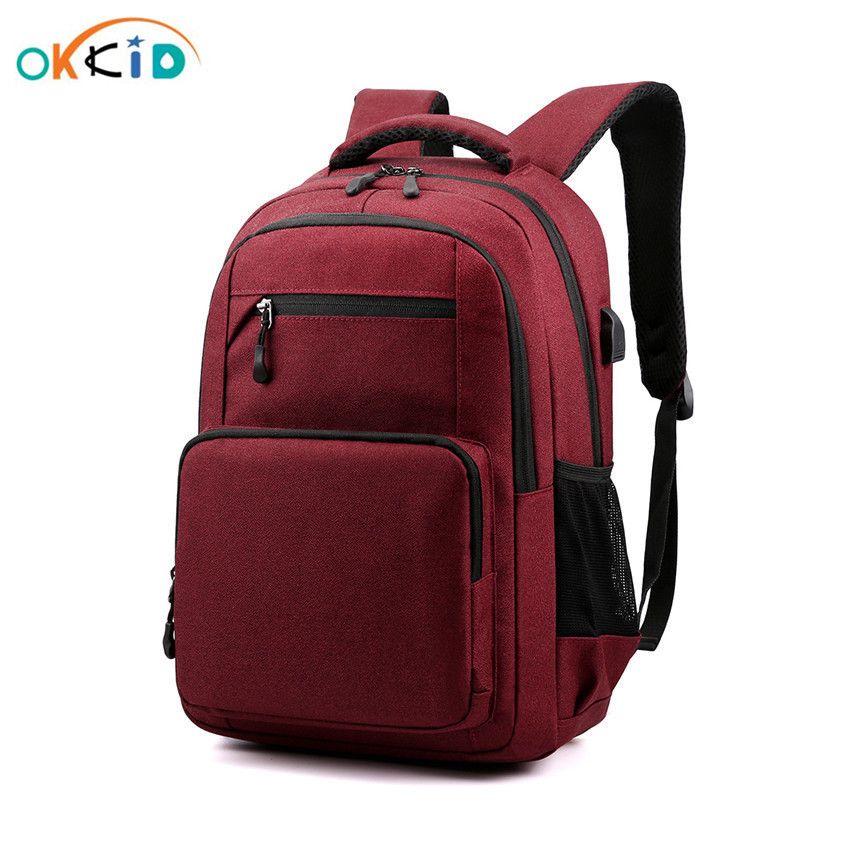 Bags For Women Okkid Teenage Girls Red School Usb Charge Book Boy Waterproof Travel Backpack Laptop Bag 15 6 Gym Bags For Men School Bags For Girls From Buydhgateshoping 24 65 Dhgate Com