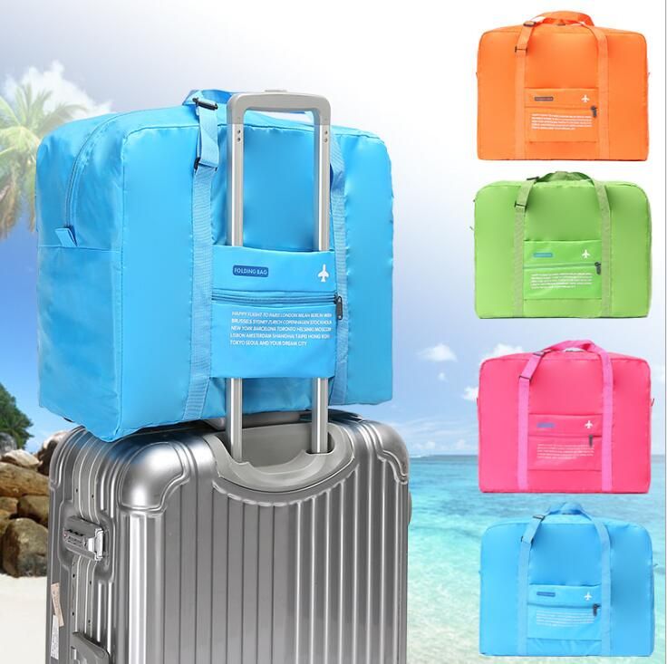 Compra 2019 Bolsa De Mano Coreana Bolsa De Equipaje Plegable De Nylon Bolsa  Impermeable Del Paquete De Aviones De Gran Capacidad Barato | Entrega  Rápida Y Calidad | Es.Dhgate
