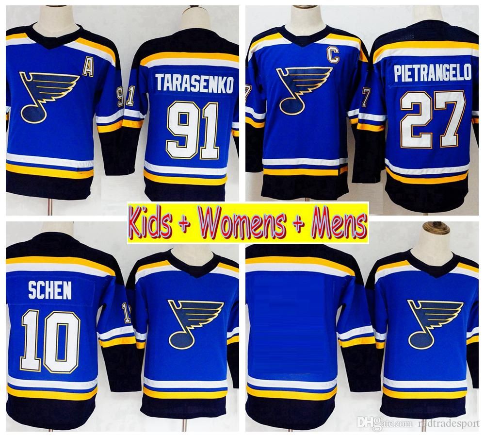 Youth St. Louis Blues Hockey Jerseys 