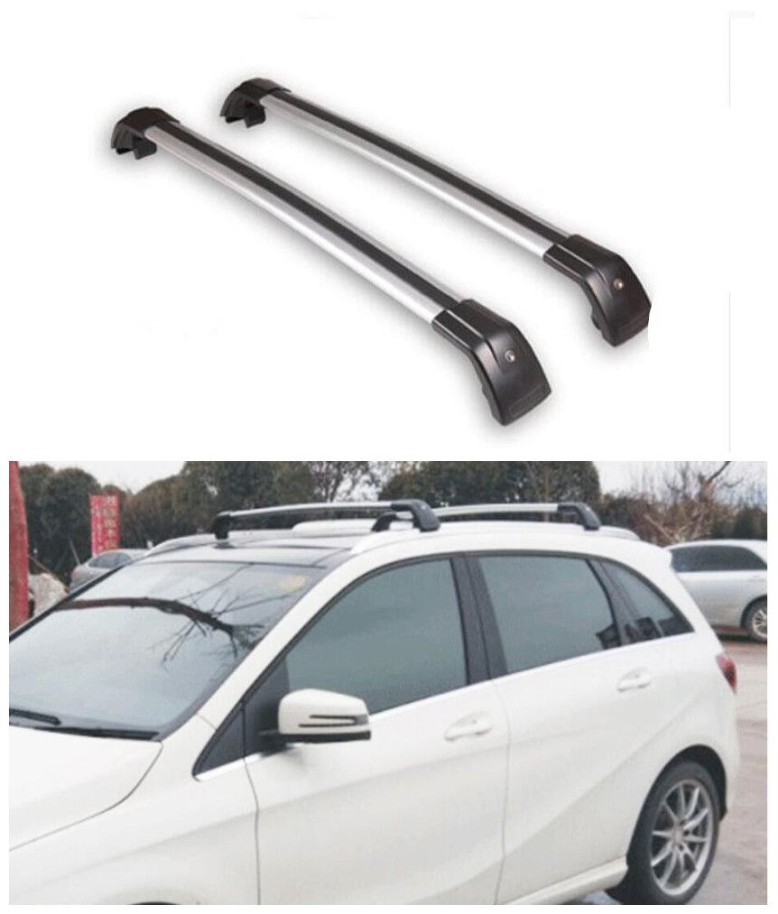 For KIA Sorento 2015-2017 2018 New Top Roof Rack Cross Bar BLack US Shipment