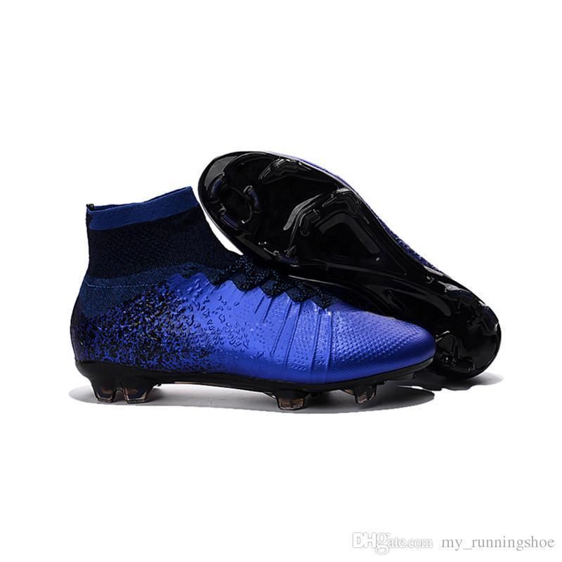 black cr7 soccer cleats