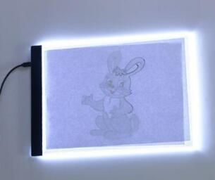 Acheter 2019 A4 Numérique Usb Dessin Tablette Led Graphiques Tablettes Lumineuses Traçage Carte à Copier électronique Art écriture Peinture Table Pad