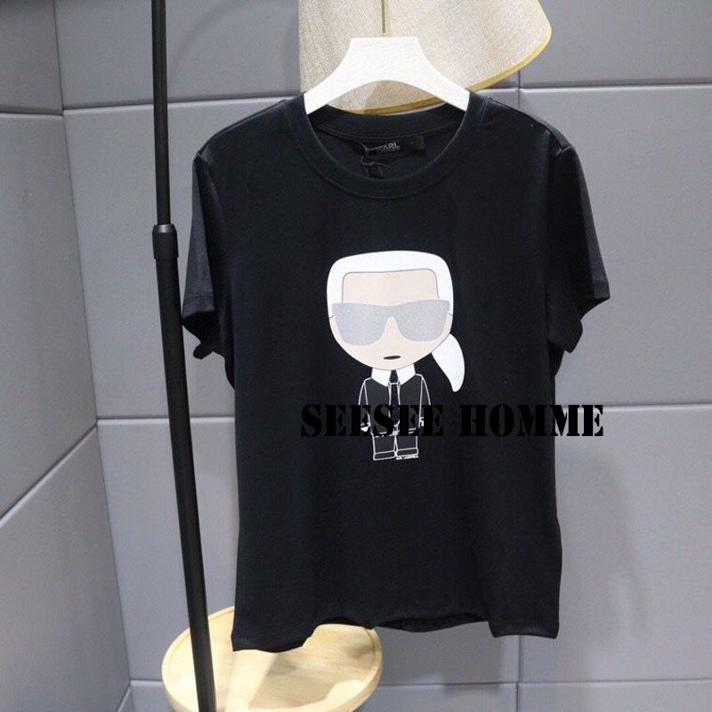 T-Shirt Manche Mi-Longue Fille 3-14 Ans - Coton Léger, Imprimé Mignon, Confortable Pour L'Été