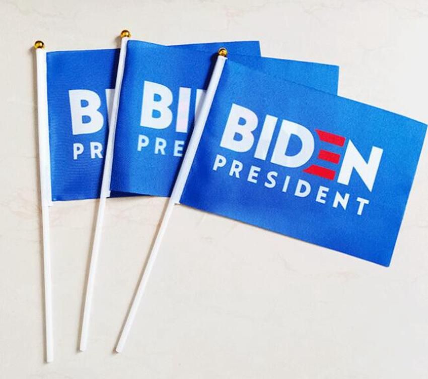 2020 14 21cm Joe Biden Banner For 2020 Election Hand Flag President Garden Flag Decoration Banner For Yard Lawn Garden Banner Ljjk2022 From Do Bussiness With 0 23 Dhgate Com